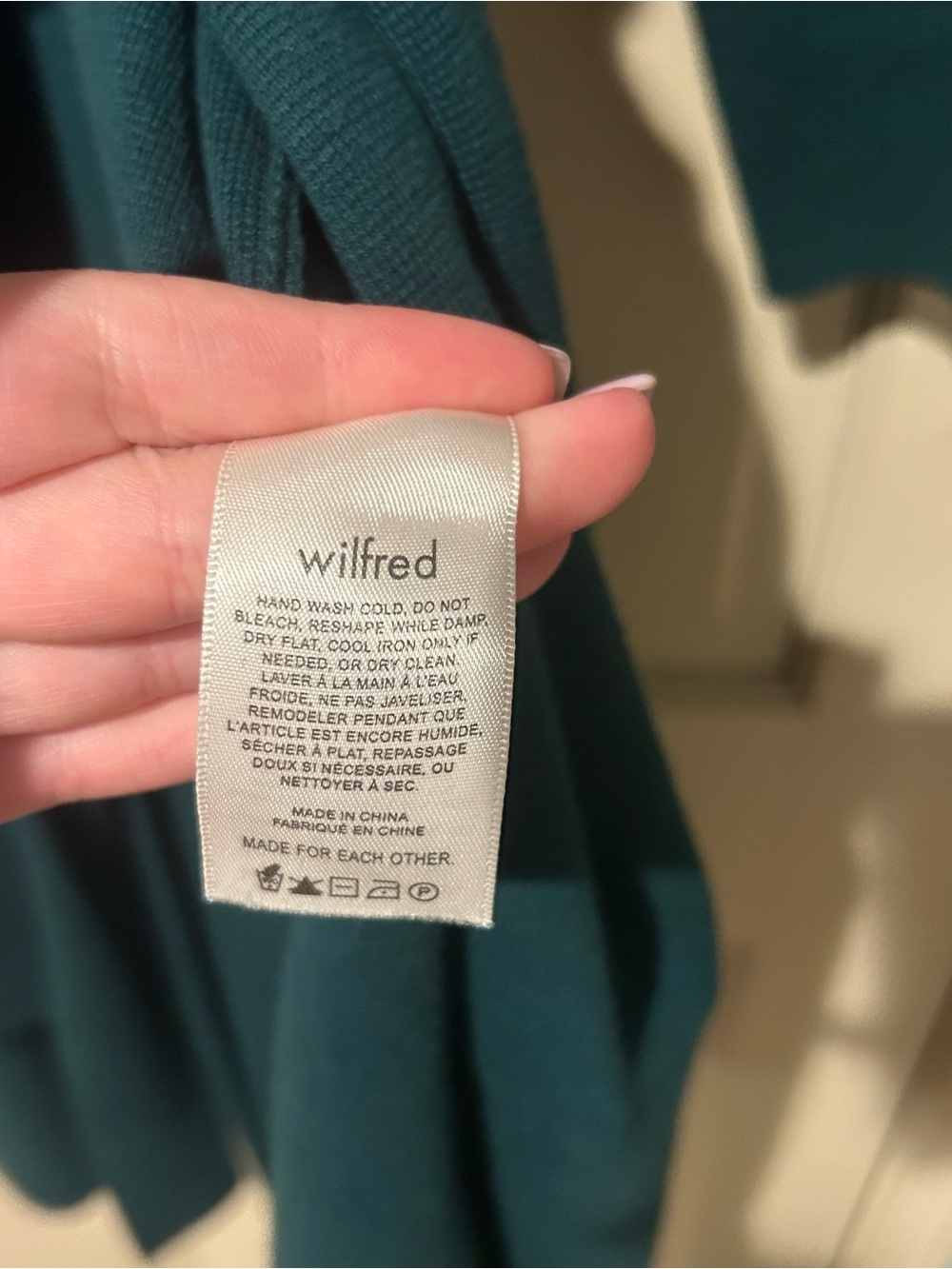 Aritzia Wilfred Tie Cardigan - Picture 7 of 10